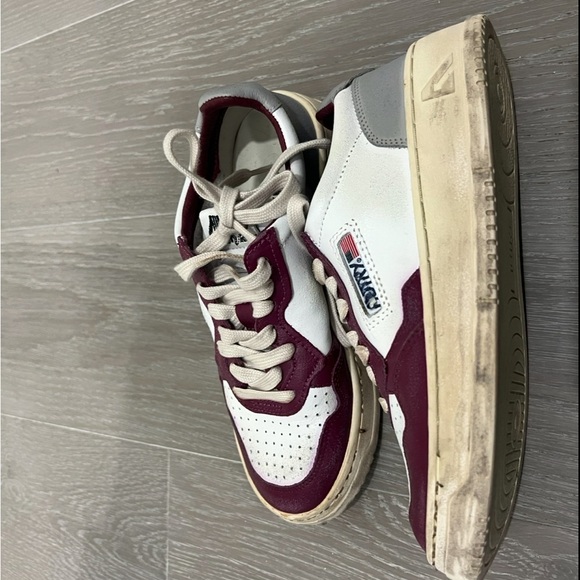 Autry Red and Grey Sneakers - Picture 3 of 3